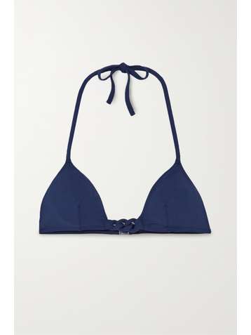ERES Gourmette Manchette braided halterneck triangle bikini top