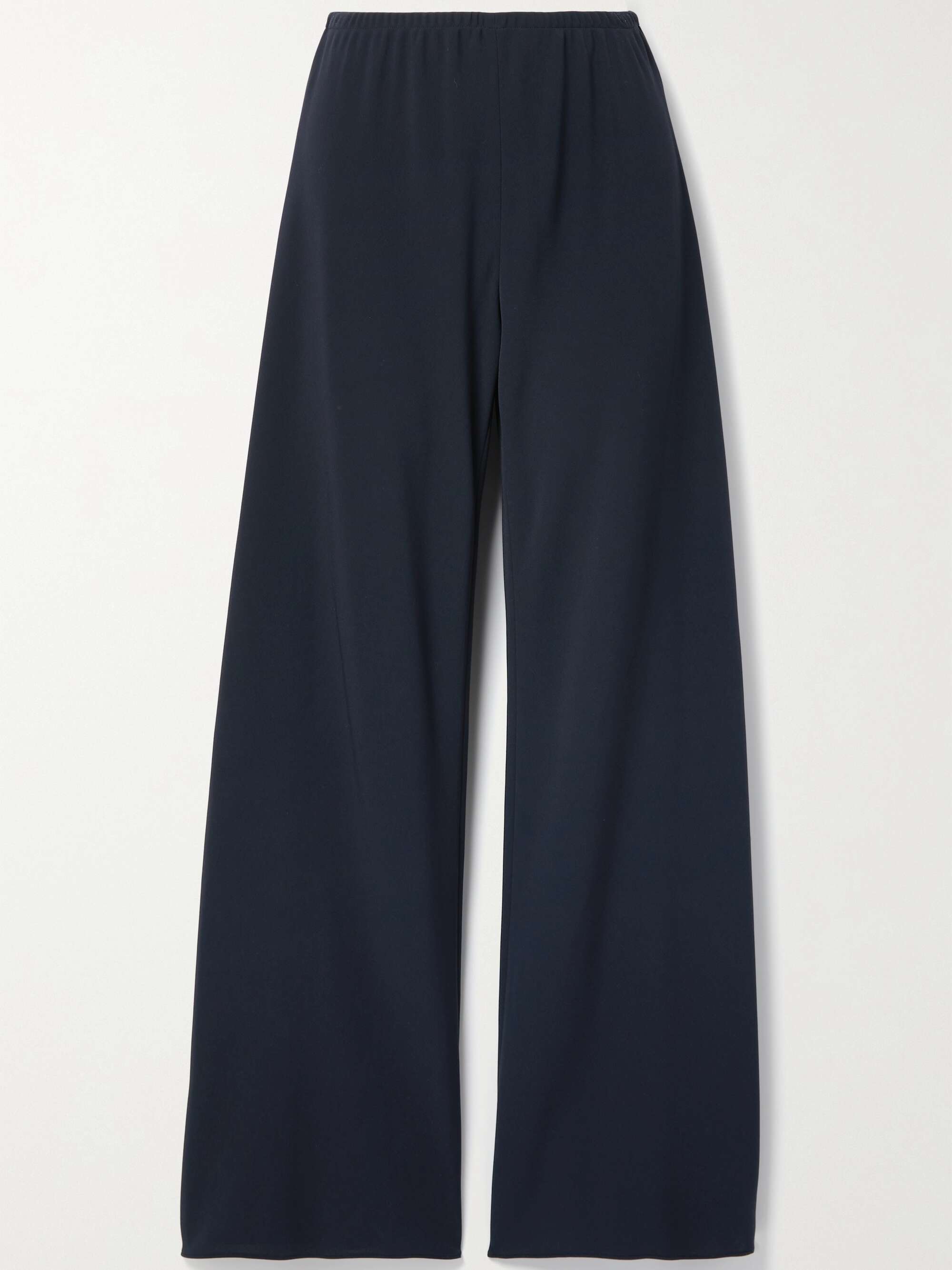 Gala crepe wide-leg pants