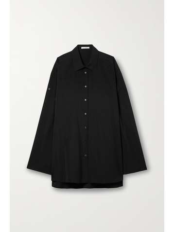 THE ROW Chemise oversize en popeline de coton Elden