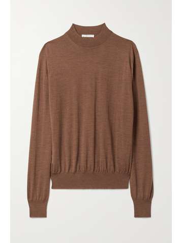 THE ROW Dru merino wool sweater