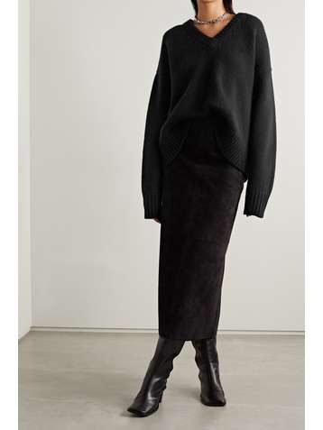 THE ROW Davion wool and cashmere-blend sweater