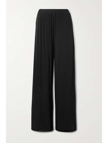 THE ROW Pantalon large en jersey de TENCEL mélangé Doi