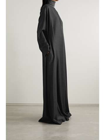 THE ROW Robe longue oversize en laine Aubra