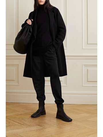 THE ROW Desya organic cotton-jersey track pants