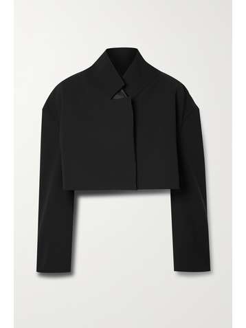 A.W.A.K.E. MODE Transformer convertible crepe jacket