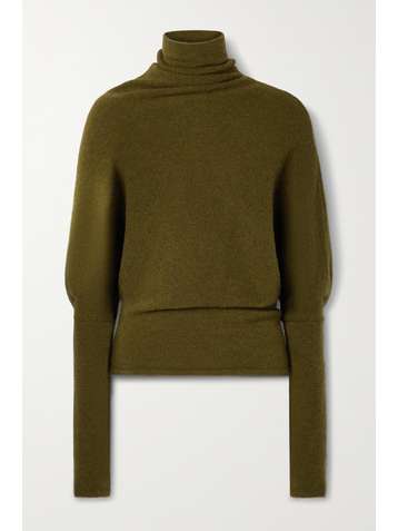 PROENZA SCHOULER Pull à col montant en laine mérinos mélangée