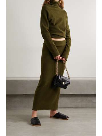 PROENZA SCHOULER Pull à col montant en laine mérinos mélangée
