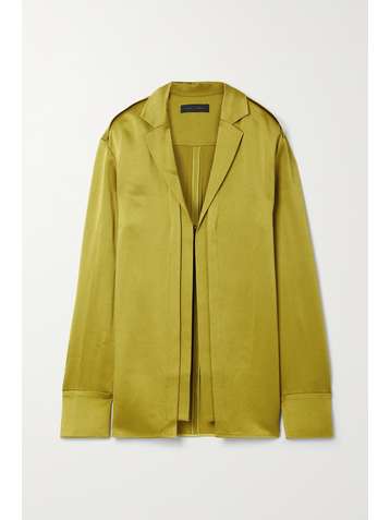 PROENZA SCHOULER Hammered-satin shirt
