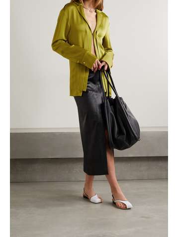 PROENZA SCHOULER Hammered-satin shirt
