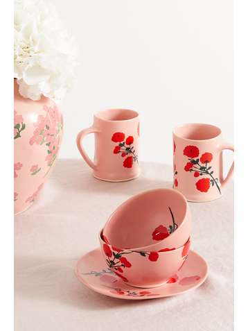 BERNADETTE Set of two 13cm ceramic bowls