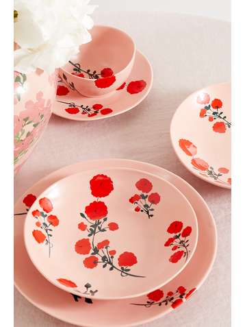 BERNADETTE Set of two 22cm ceramic pasta bowls