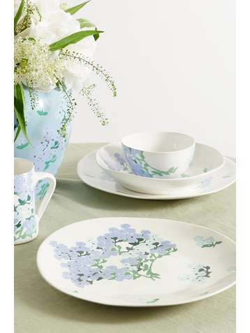 BERNADETTE Set of two 29cm ceramic dinner plates