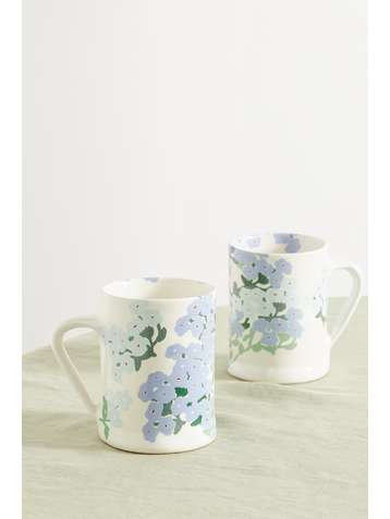 BERNADETTE Set of two ceramic mugs