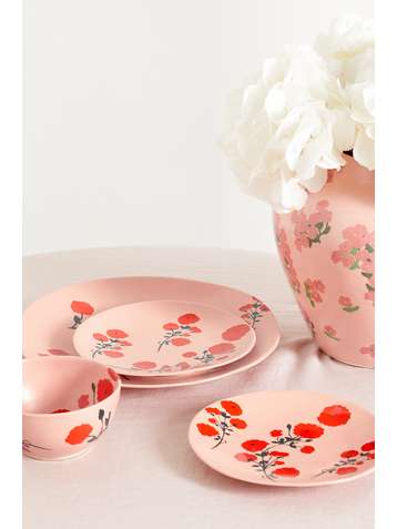 BERNADETTE Set of two 19cm ceramic side plates