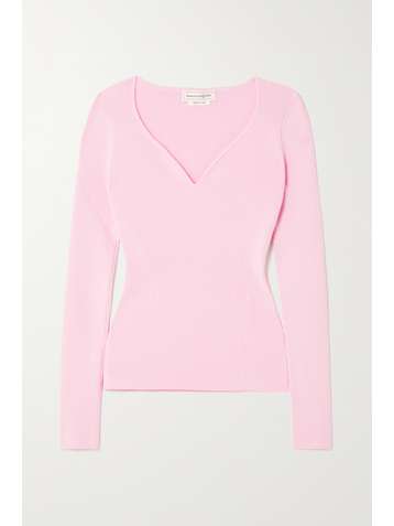 ALEXANDER MCQUEEN Pullover aus Rippstrick