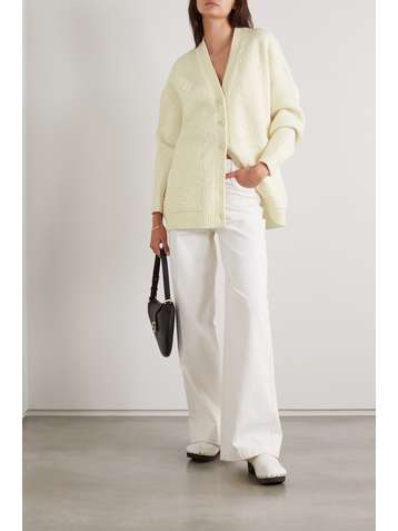 FENDI Cardigan en jersey gaufré