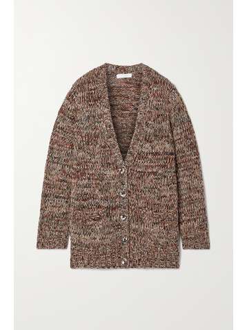 CHLOÉ Cashmere and wool-blend cardigan