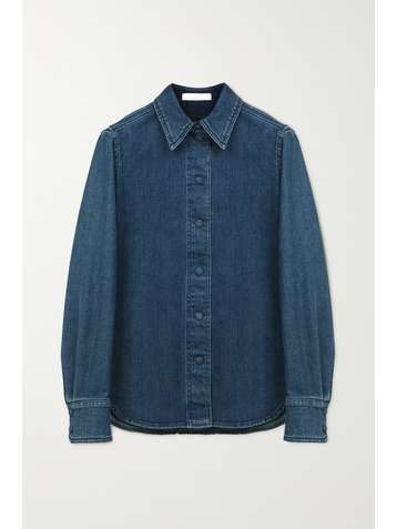 CHLOÉ + NET SUSTAIN recycled denim shirt