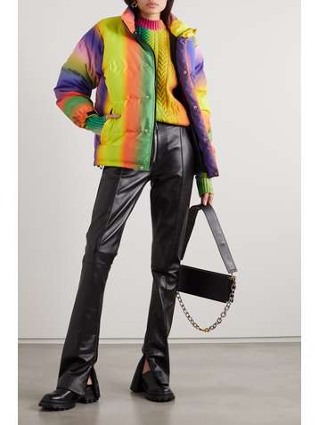 AGR Ombré quilted shell down jacket