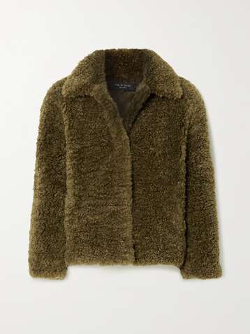 RAG & BONE Hesper faux shearling jacket