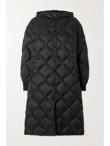 RAG & BONE Rudy hooded quilted shell down coat