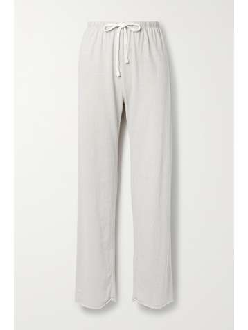 JAMES PERSE Cotton-jersey track pants