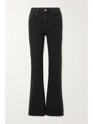 WANDLER Daisy high-rise flared jeans