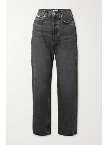 AGOLDE Jean droit taille haute en coton biologique '90s Pinch Waist