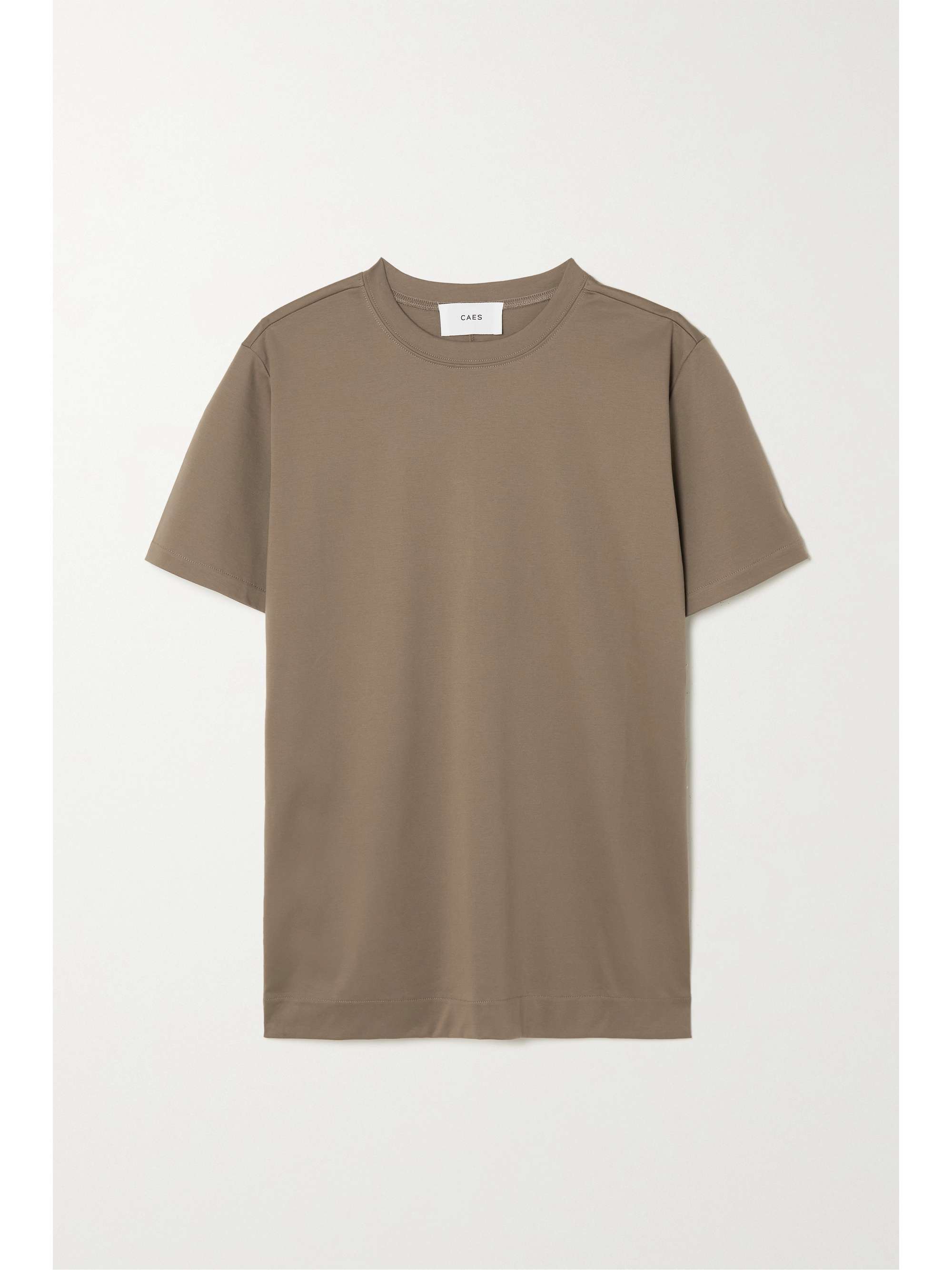 beige oversized shirt