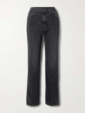 GOLDSIGN The Martin high-rise straight-leg jeans