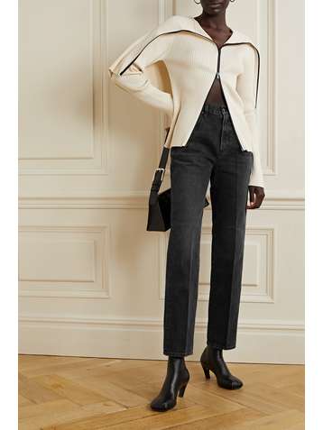 GOLDSIGN The Martin high-rise straight-leg jeans