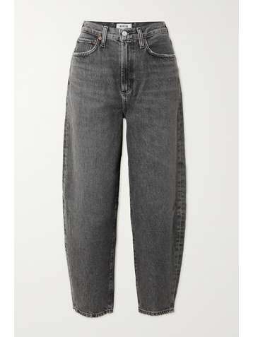 AGOLDE Balloon high-rise tapered organic jeans