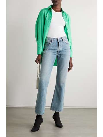 AGOLDE Organic mid-rise bootcut jeans
