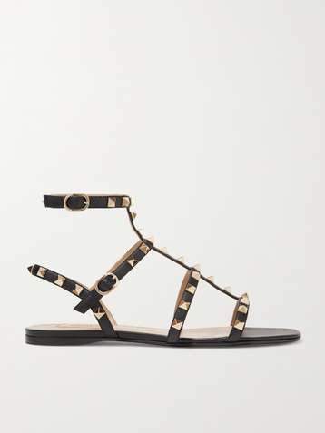 VALENTINO Valentino Garavani Rockstud leather sandals
