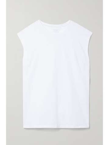FRAME Organic Pima cotton-jersey tank