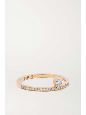 SOPHIE BILLE BRAHE Rue du Soleil Ring aus 18 Karat Gold mit Diamanten