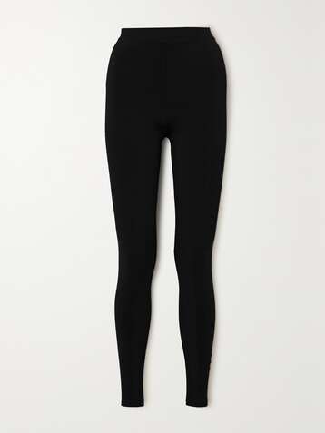 AZ FACTORY MyBody paneled stretch-knit leggings