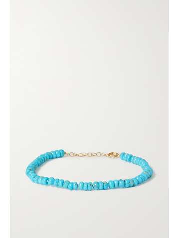 JIA JIA Bracelet en or et turquoises