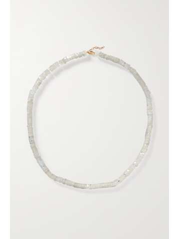 JIA JIA Collier en or et pierres de lune