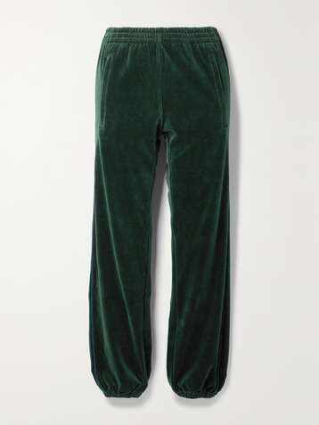 TORY SPORT Jogginghose aus Velours aus einer Baumwollmischung