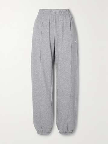NIKE Sportswear Essentials cotton-blend jersey track pants