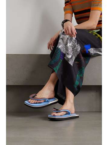 DRIES VAN NOTEN Tongs plates-formes