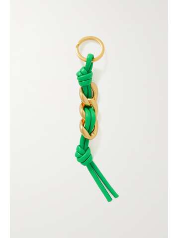 BOTTEGA VENETA Knotted leather keyring