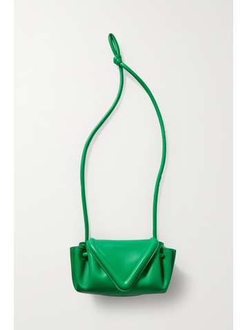 BOTTEGA VENETA Beak small leather shoulder bag
