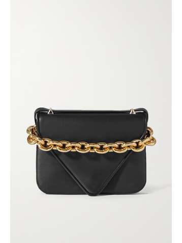 BOTTEGA VENETA Sac porté épaule en cuir Mount Small