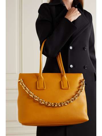 BOTTEGA VENETA Chain Tote aus strukturiertem Leder