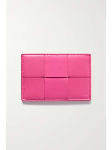 BOTTEGA VENETA Cassette intrecciato leather cardholder