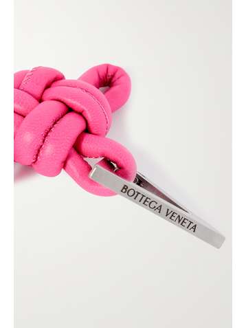BOTTEGA VENETA Knotted leather keyring