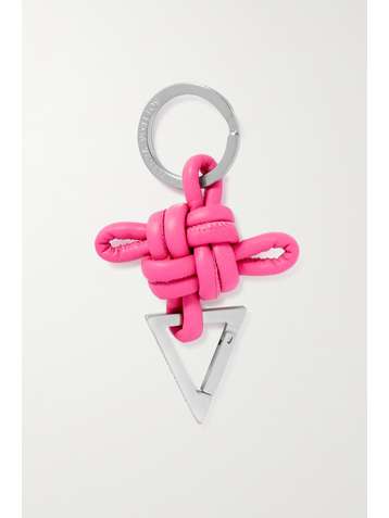 BOTTEGA VENETA Knotted leather keyring