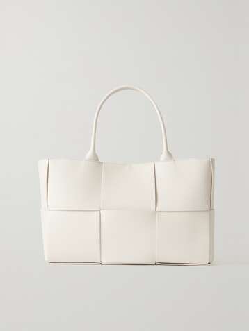 BOTTEGA VENETA Arco intrecciato textured-leather tote